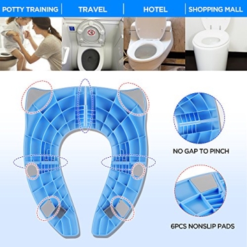 Portable Toddler Potty Training Seat with Carry Bag