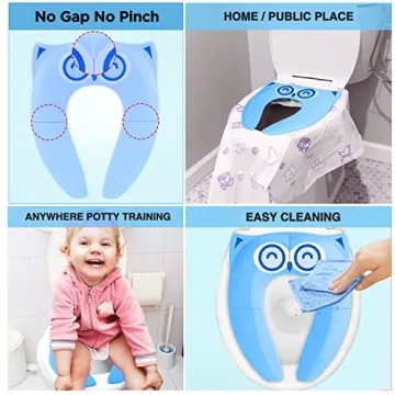Portable Toddler Potty Training Seat with Carry Bag