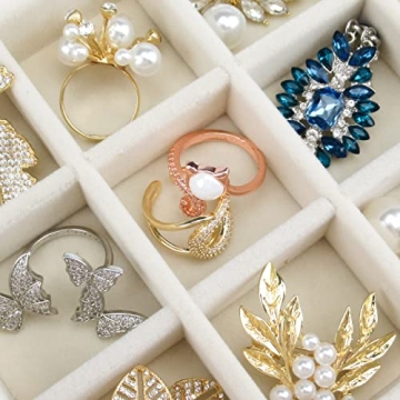 Watpot 5-Drawer Acrylic Jewelry Organizer for Home & Gifts