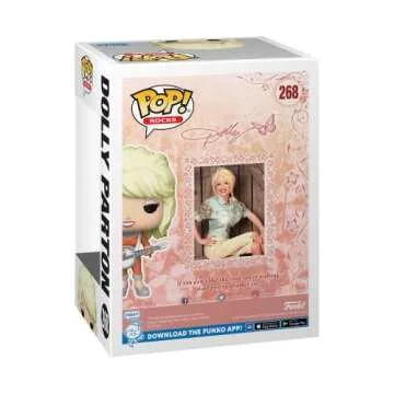 Funko POP! Rocks: Dolly Parton - Collectable Vinyl Figure - Gift Idea - Official Merchandise - for Kids & Adults - Music Fans - Model Figure for Collectors and Display
