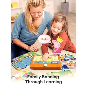 Think Academy Kids Learning Pad - 70 Themes Educational Tablet to Learn Alphabet, Sight Words, Numbers, Music, Preschool Learning Activities - Gifts Toys for Ages 3 4 5 Year Old Boys Girls