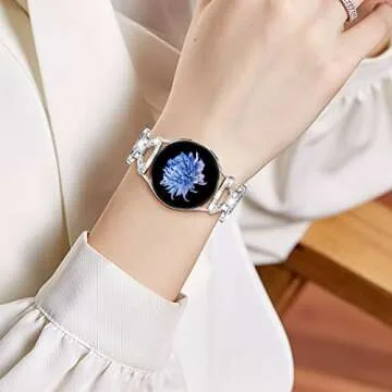 Stylish Mesime Galaxy Watch Diamond Band for Women