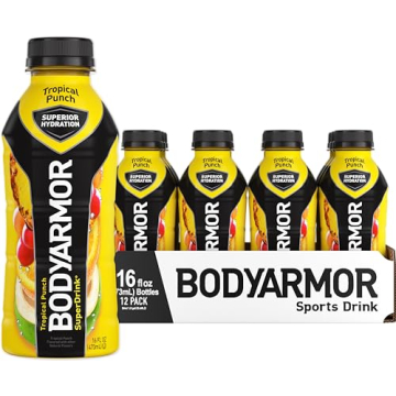 BODYARMOR Sports Drink Tropical Punch, Coconut Water Hydration