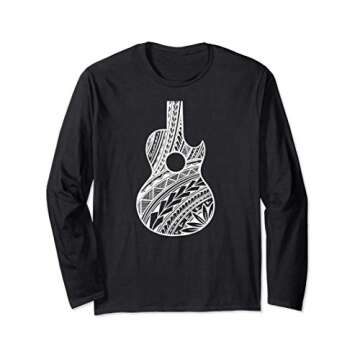 Polynesian Ukulele Long Sleeve T-Shirt