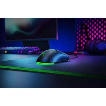 Razer Viper Mini - Wired Gaming Mouse for PC/Mac (Ultralight 61g, Ambidextrous, Speedflex Cable, 850...