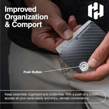 Hayvenhurst Slim Carbon Fiber Wallet - RFID Protected
