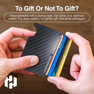Hayvenhurst Slim Carbon Fiber Wallet - RFID Protected