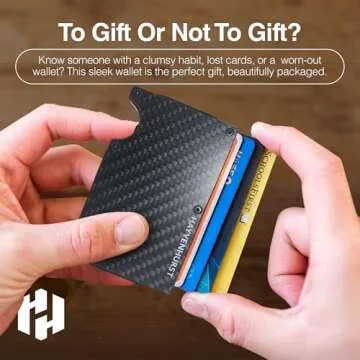 Hayvenhurst Slim Carbon Fiber Wallet - RFID Protected