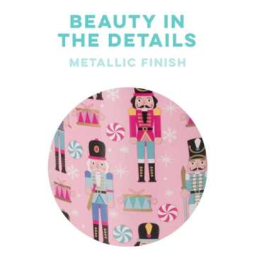 Swig Life 32oz Insulated Tumbler, Travel Coffee Tumbler with Lid, Cup Holder Friendly Travel Coffee Mug, Stainless Steel Thermos (Pink Nutcracker)