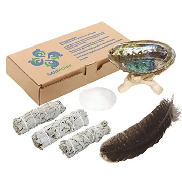 Sage Smudge Kit - White Sage Sticks & Abalone Shell
