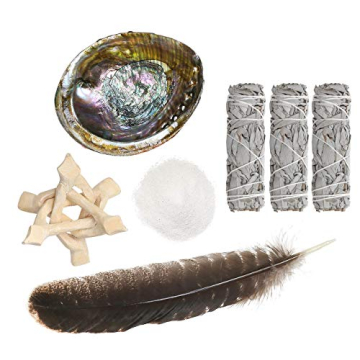 Sage Smudge Kit - White Sage Sticks & Abalone Shell