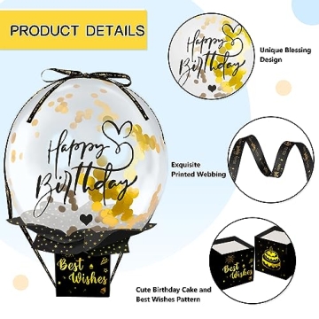 Happy Birthday Money Box Surprise Cash Gift Set