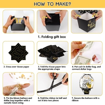 Happy Birthday Money Box Surprise Cash Gift Set