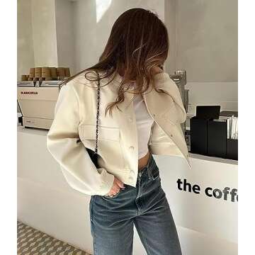 Chic Women's Varsity Bomber Jacket for Any Occasion