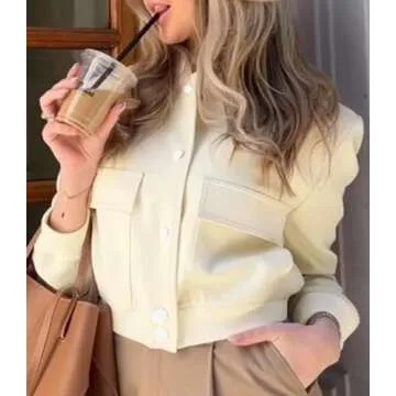 Chic Women's Varsity Bomber Jacket for Any Occasion