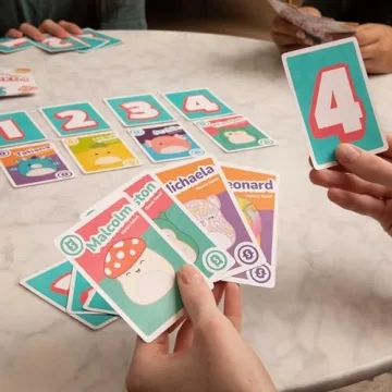 Squishmallows Take4 Fast-Paced Family Game by What Do You Meme