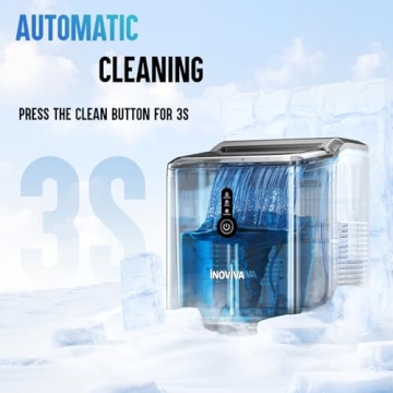 INOVIVA Nugget Ice Maker for Fast Chewable Ice
