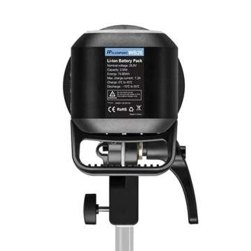 Flashpoint XPLOR 600 PRO TTL Strobe Light for Photographers