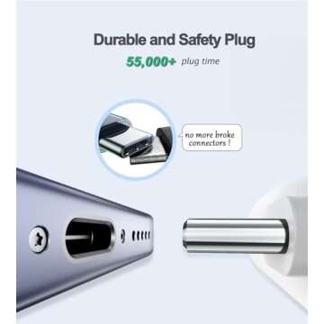 LENUTO 6000mAh USB-C Portable Charger with Fast Charging