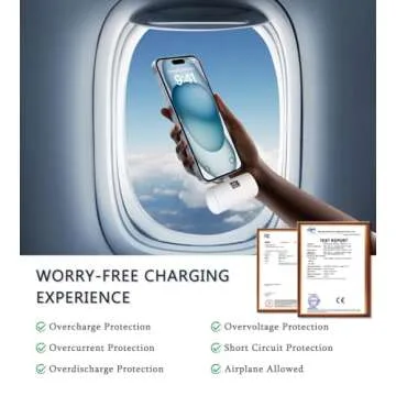 LENUTO 6000mAh USB-C Portable Charger with Fast Charging