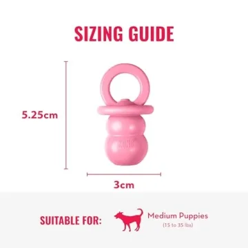 Durable KONG Puppy Binkie - Perfect for Teething Puppies