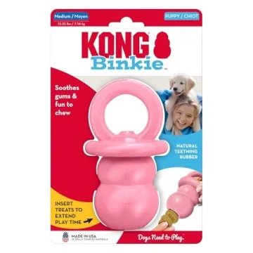Durable KONG Puppy Binkie - Perfect for Teething Puppies