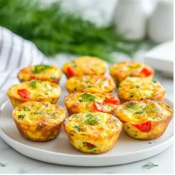 Juome Silicone Egg Bite Molds for Baking & Meal Prep