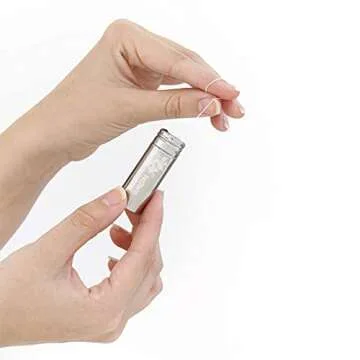 Wowe Natural Biodegradable Peace Silk Dental Floss with Candelilla Wax, Refillable Stainless Steel Container and 3 Refills - 6 Month Supply, 99 Yards Total… (Unflavored)