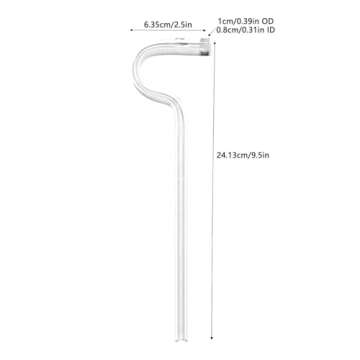 JVRYEZLA Reusable Straws for Stylish Sipping Experience