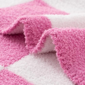 Carriediosa Checkered Throw Blanket - Ultra Soft & Cozy