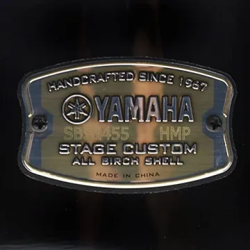 Yamaha Stage Custom Birch Snare Drum - Raven Black Finish