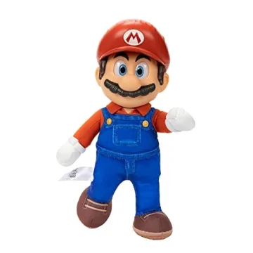 Super Mario It's-A Me, Mario! Collectible Action Figure – 12 Inches Tall with 30+ Phrases and Soun...