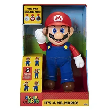 Super Mario Talking Figure - 30+ Sounds & Phrases!