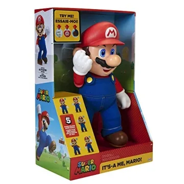 Super Mario Talking Figure - 30+ Sounds & Phrases!