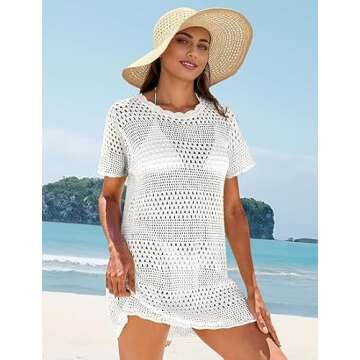 Beauty Women's Stylish Crochet Swimsuit Coverup 2025