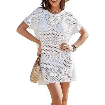 Beauty Women's Stylish Crochet Swimsuit Coverup 2025