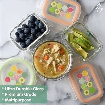 Sage Spoonfuls Durable Leakproof Baby Food Containers