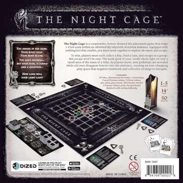 The Night Cage by Smirk and Dagger, a Spooky Cooperative Strategy Game, 1-5 Players Lost in a Dark M...