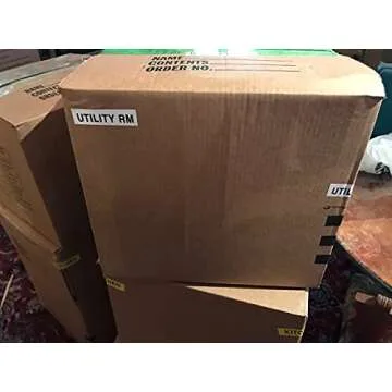 Tag-A-Room Pack and Move Kit - 525 Color-Coded Moving Labels, Door IDs, Tape Gun Dispenser, 6 Rolls of Packaging Tape, Dual-Tip Permanent Marker - Organize Your Move with Ease