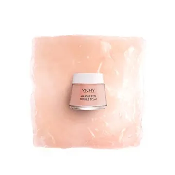 Vichy Mineral Double Glow Peel Face Mask with Exfoliating AHA Fruit Acids, Oil-Free Face Mask to Refine and Illuminate Skin, Paraben-Free