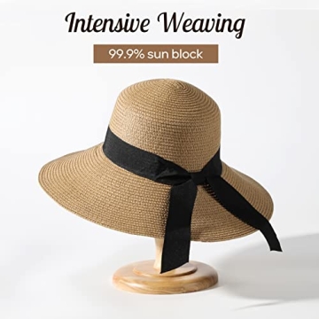 Stylish Premium Straw Woven Sun Hat for Women