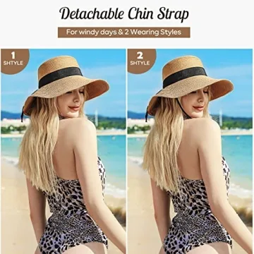 Stylish Premium Straw Woven Sun Hat for Women