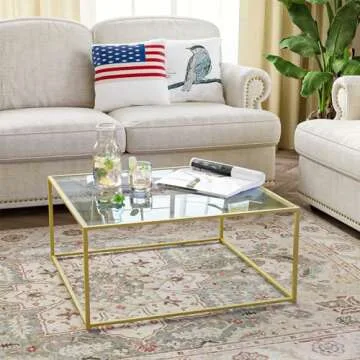 Stylish Glass Coffee Table for Modern Living Spaces
