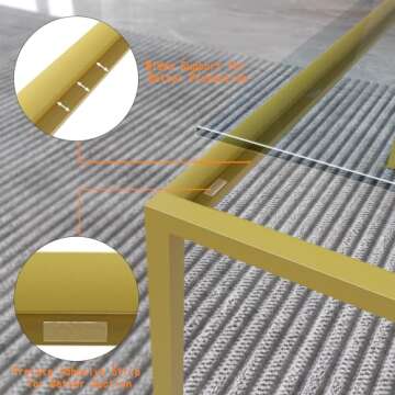 Stylish Glass Coffee Table for Modern Living Spaces