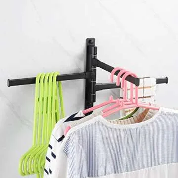 JYL HOME Swivel Hand Towel Bar for Modern Spaces