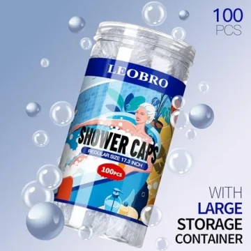 Durable 100PCS Shower Caps for Hair Care and Travel