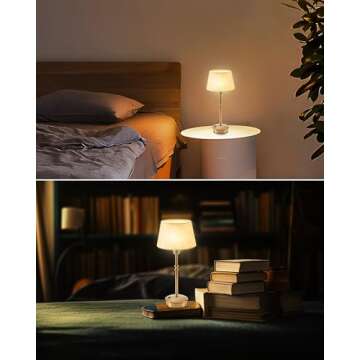 Portable UMEXUS Cordless Rechargeable Table Lamp