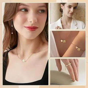 A-Z Alphabet Letter Charms for Personalized Jewelry Projects