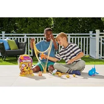 Smashers Dino Island Gold Treasure Hunt (Orange) by ZURU, Treasure Hunt Themed Toy, Interactive Toy, Collectable Toy for Kids and Teens