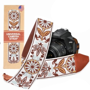 Art Tribute Camera Strap - Stylish Support for DSLR & Mirrorless